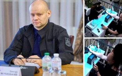 Манікюр вартістю в пенсію: заступника Генпрокурора Вербицького ”застукали” в елітному салоні краси (відео)