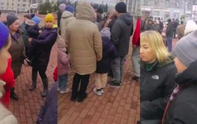 Беженцы из Суджи вышли на митинг в Курске: им не выплачивают компенсацию за разрушенное жилье