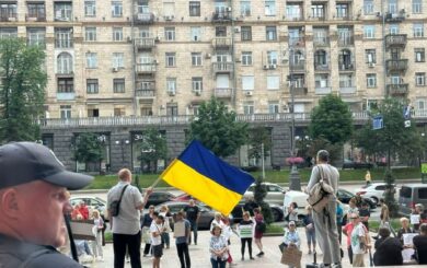 У Києві мітингують за збереження робочих місць під час воєнного стану