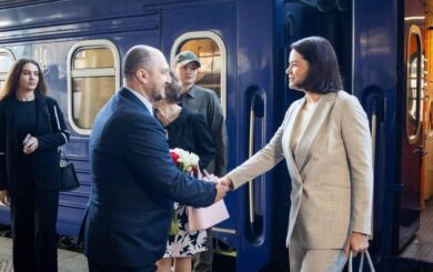 Тихановська вперше приїхала до Києва на тлі загрози з боку Білорусі