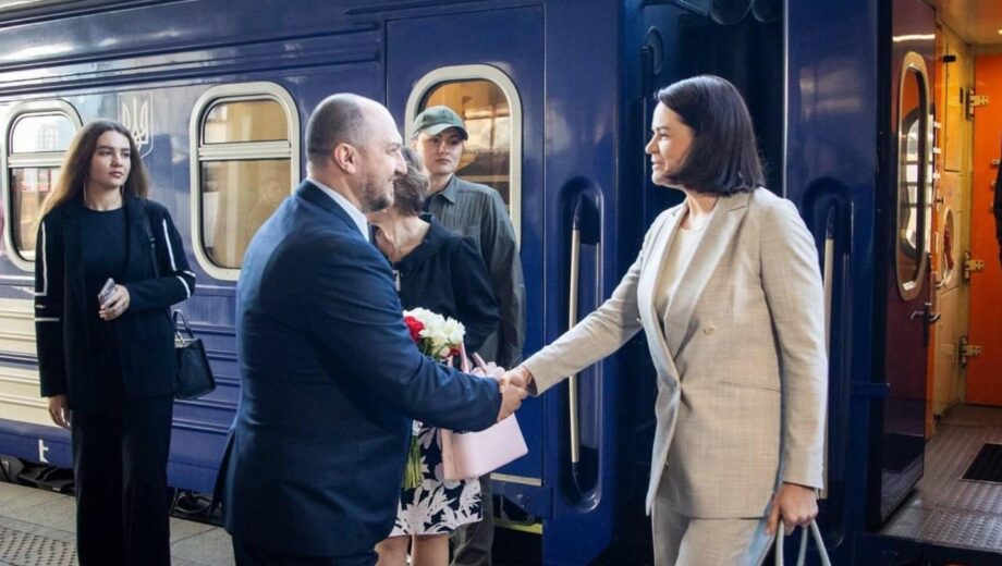 Тихановська вперше приїхала до Києва на тлі загрози з боку Білорусі