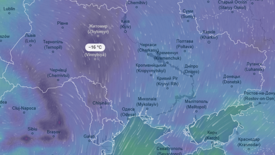 В Україні різке похолодання: сніг і морози до -15°C вже з 5 лютого
