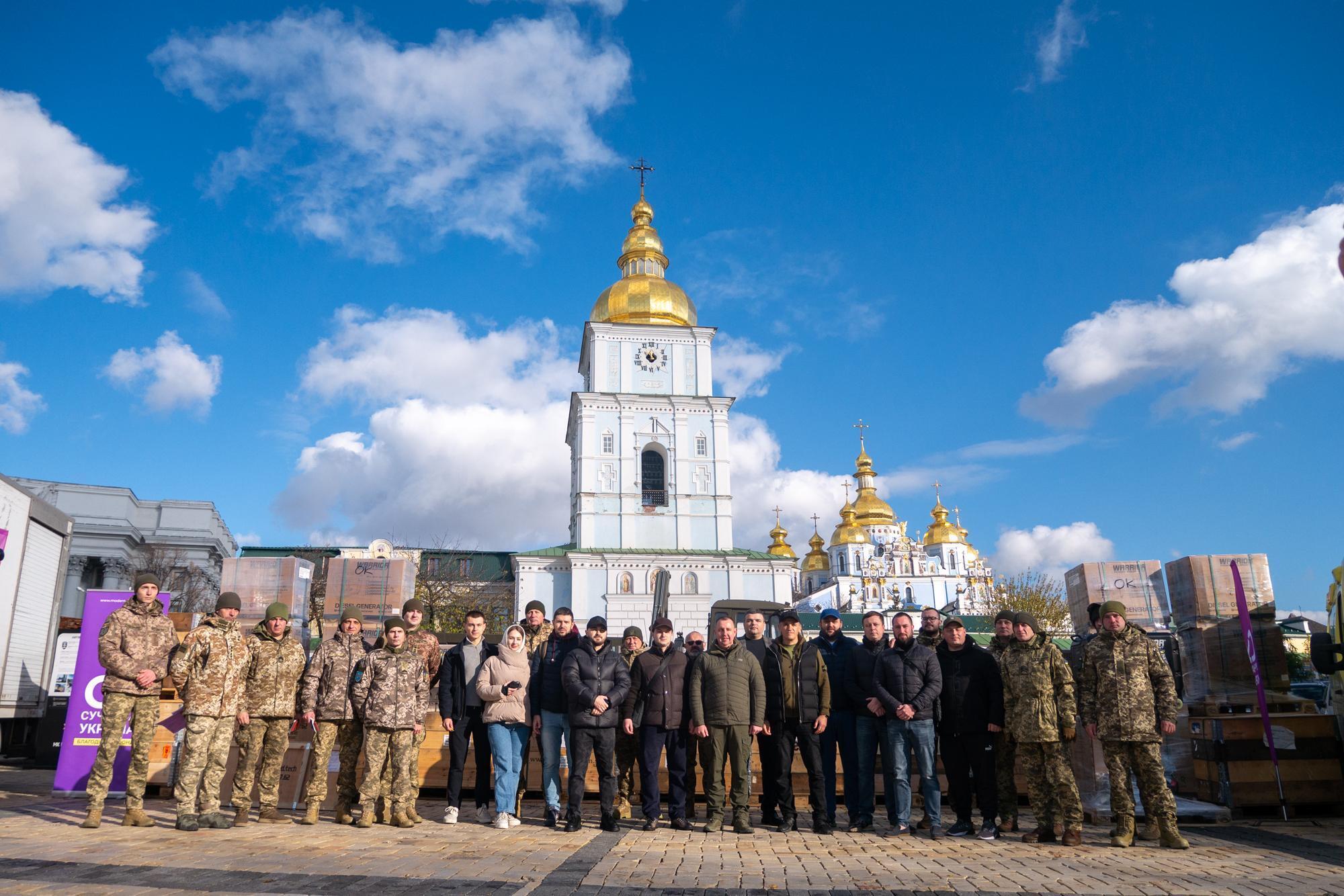 Шведские партнеры помогли Украине: пакет на 5 млн грн для защитников на передовой