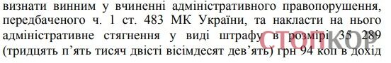 Решение суда