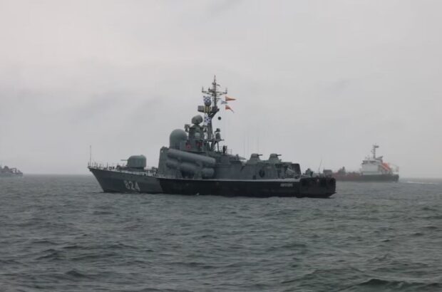 Навчання ”Липневий шторм”: росія перевіряє флот у Тихому, Балтійському та Каспійському морях