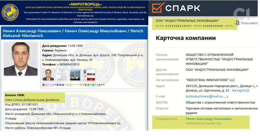 Расследование: пасынок Медведчука вошел в структуру компаний, связанных с оккупированными территориями