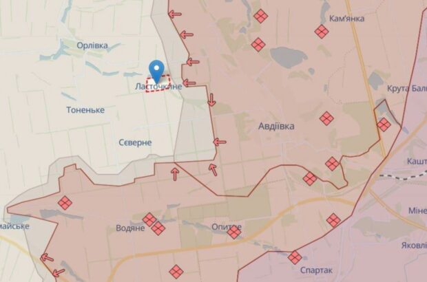 На Авдеевском направлении россияне активно наступают на Ласточкино, — представитель Сил обороны