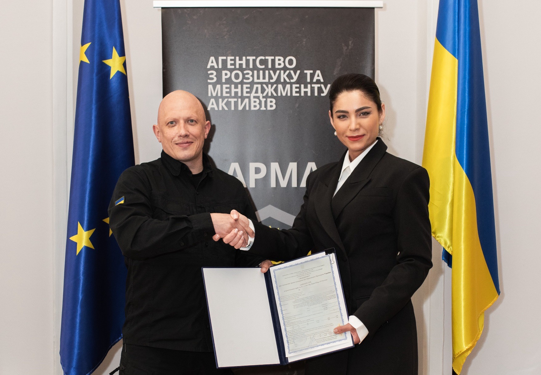 Елена Дума и Евгений Гнатенко