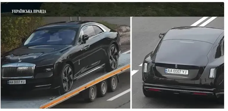 Rolls-Royce Spectre стоимостью более 600 тысяч долларов