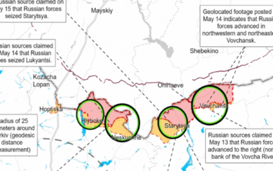 Російські війська створюють буферну зону на півночі Харківщини, – ISW