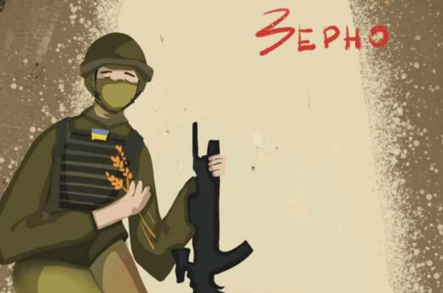 Художница из Луцка написала картину о выброшенном в Польше зерне