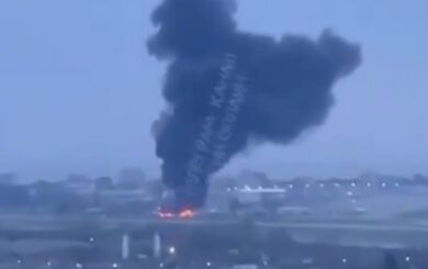Пожежа в аеропорту Сочі: росіяни назвали її ”запланованою через навчання”