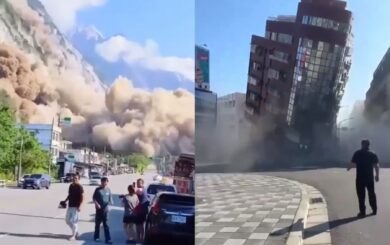 На Тайвані стався потужний землетрус, сила поштовхів оцінюється в 7,7 бала