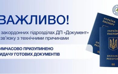 Видача документів за кордоном припинена через технічні причини: що відомо