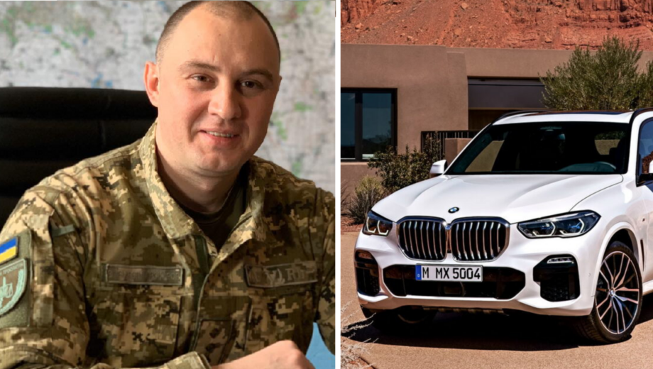 »Из соображений безопасности»: в Днепре глава военной прокуратуры приобрел BMW X5 за более 3 млн грн