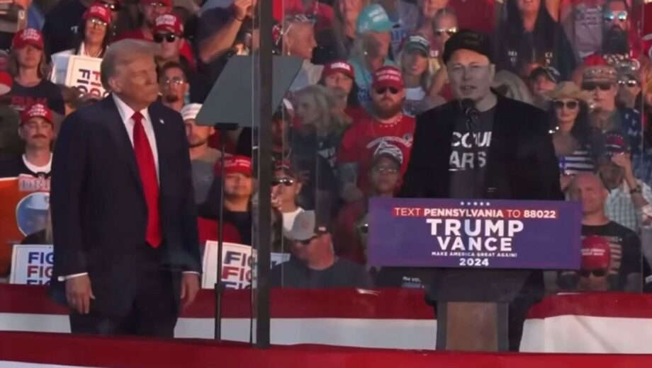 Илон Маск поддержал Трампа на выборах, мемы после выступления заполонили сеть (фото)
