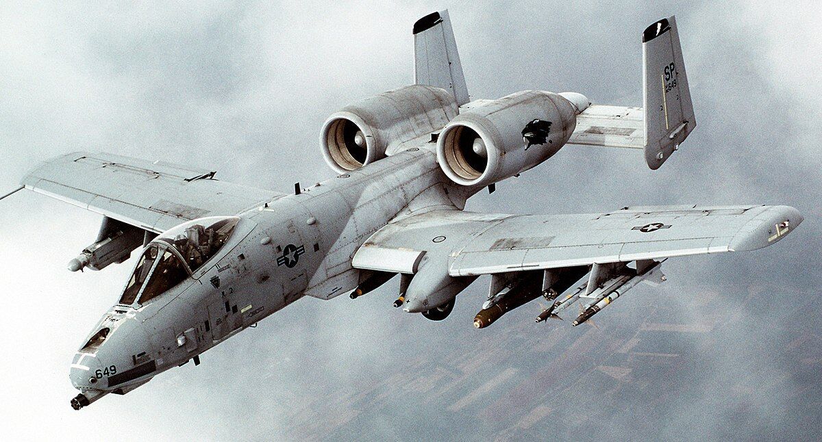 A-10 Thunderbolt II у польоті
