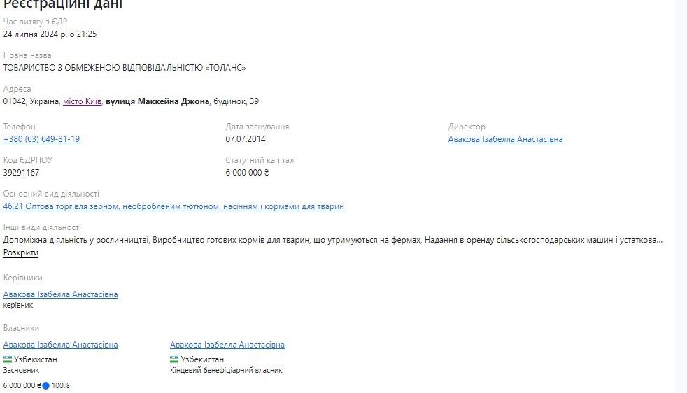 ООО «ТОЛАНС»