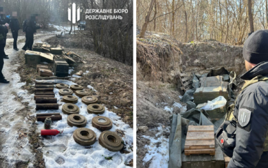 На Сумщині у лісосмузі виявили схрон з російськими боєприпасами: їх передадуть ЗСУ