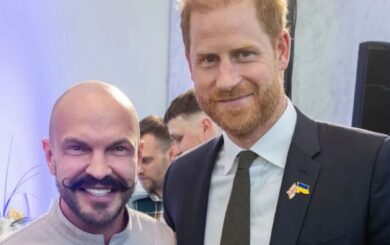 Ярославский рассказал, чем кормил принца Гарри в Киеве: борщ, квас, чеснок