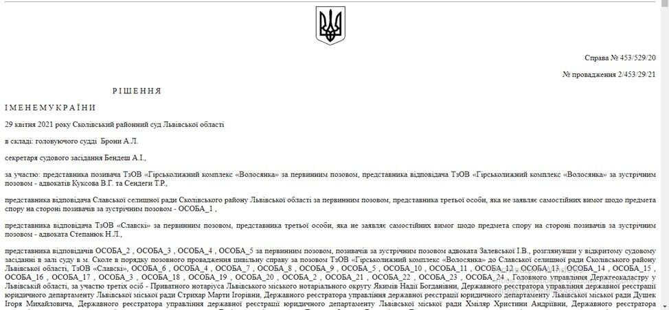 Суд відмінив арешт та заборону на відчуження восьми земельних ділянок