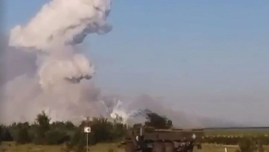 В Воронежской области ввели чрезвычайное положение из-за взрывов на складе боеприпасов
