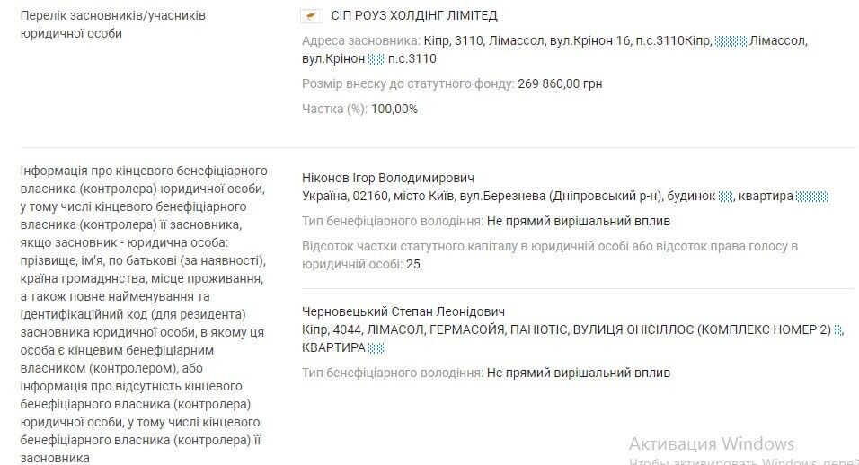 ТОВ ''ЄЖГ ХОЛДИНГ''
