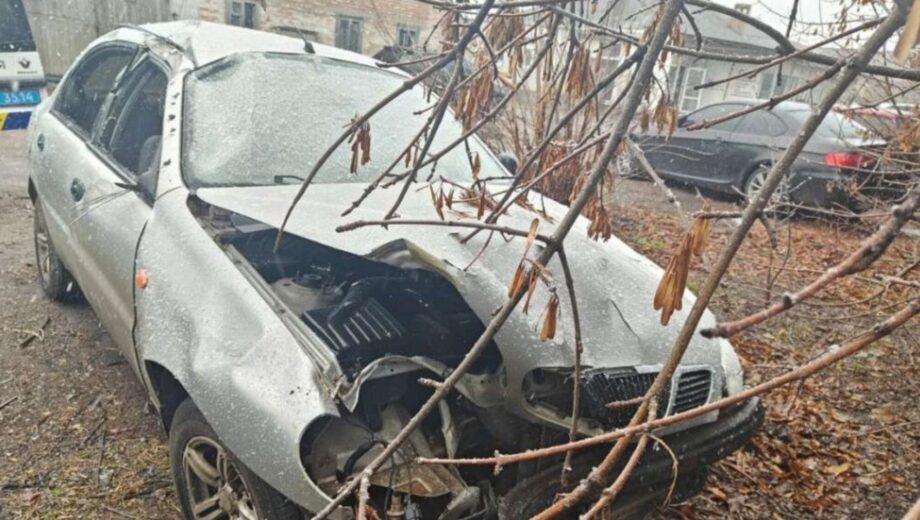 В Днепропетровской области работник СТО попал в ДТП на угнанном авто