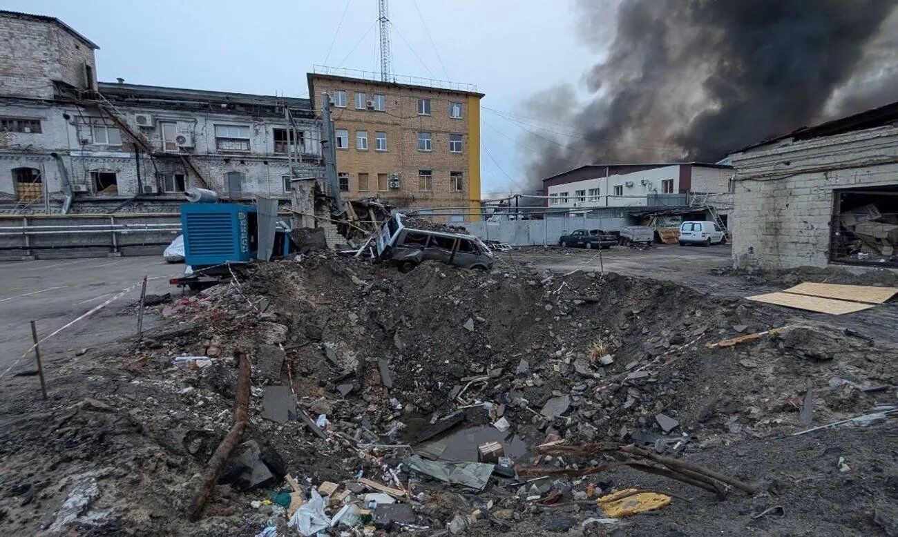  Фото наслідків атаки на столицю 