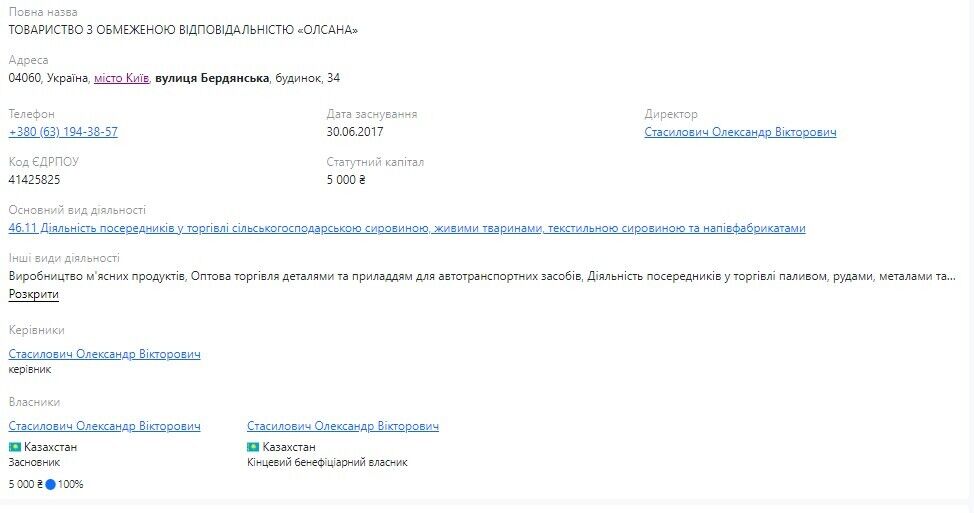 ООО ''ОЛСАНА'' (старое название ''ИНТЕГРА ЛАЙТ'')