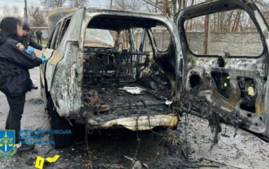 У Нікополі розстріляли авто заступника мера: він загинув