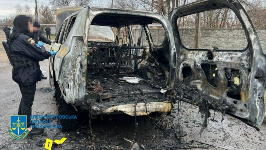 У Нікополі розстріляли авто заступника мера: він загинув