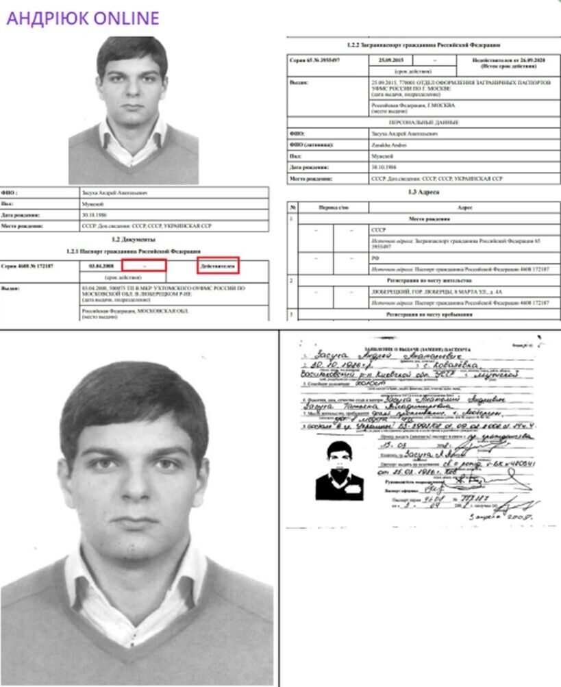 Расследование Константина Андриюка