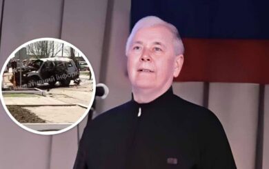 Внаслідок вибуху авто у тимчасово окупованому Старобільську загинув зрадник Валерій Чайка