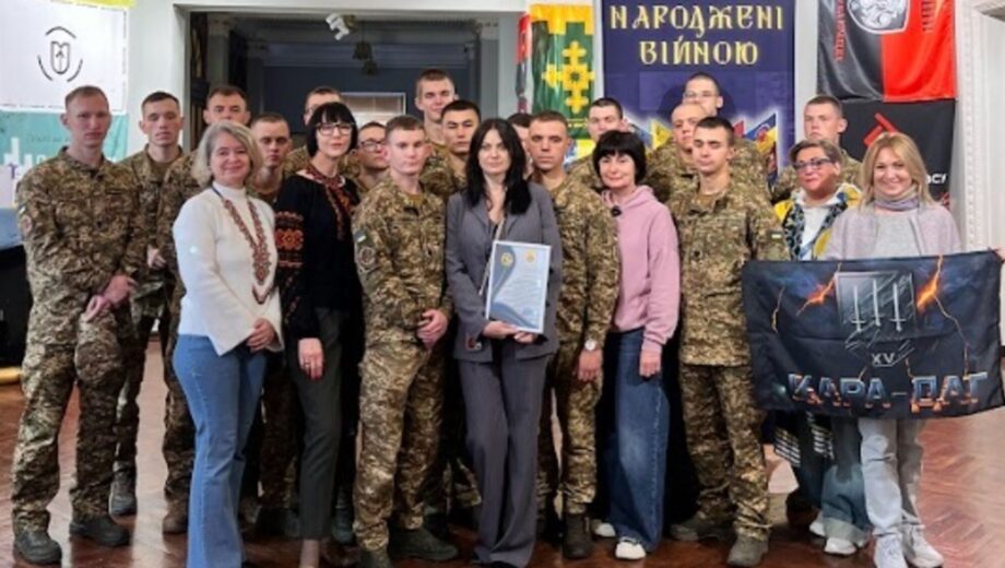 Майстер-клас ”Мій шеврон”: молоді гвардійці поєднали традицію, символіку й особисті історії