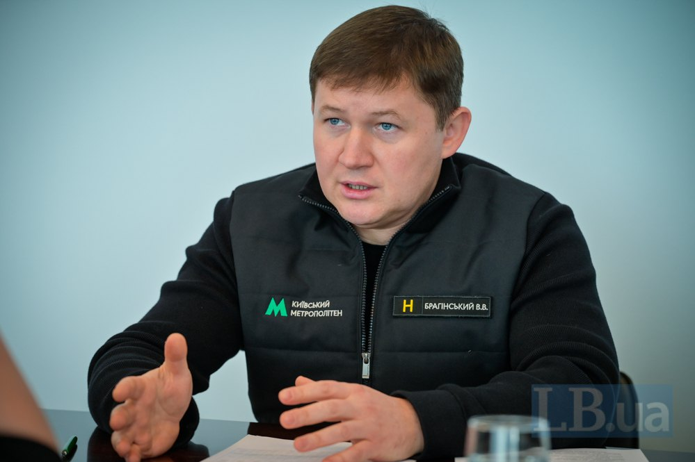 Брагінський Віктор — начальник КП ''Київський метрополітен''