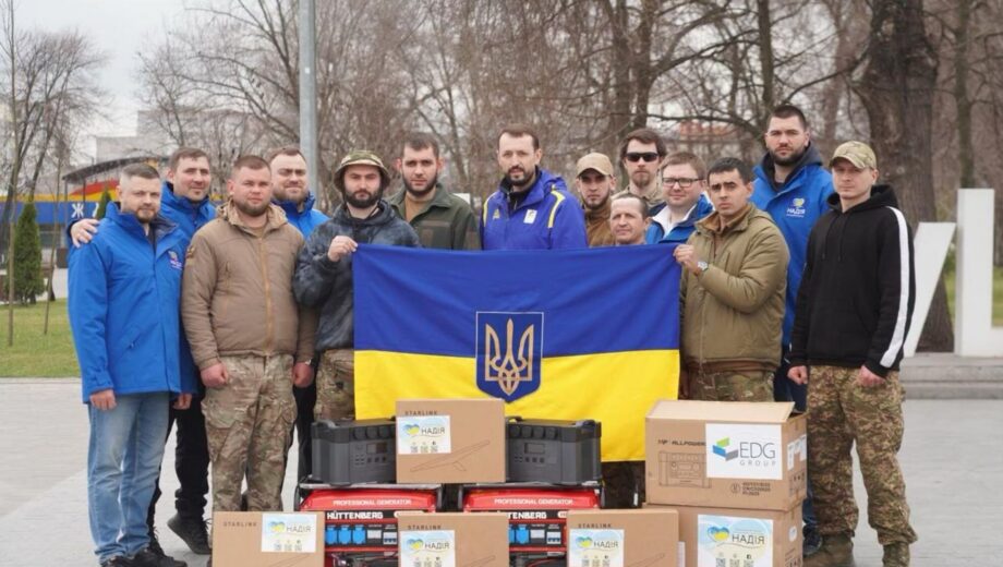 Великдень на фронті: фонд ”Надія” і Валерій Дубіль доставили вантаж на передову