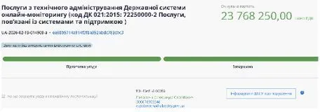 Закупка технического администрирования