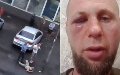 Митинг в Смеле: жители требуют наказания за избиение ветерана ССО