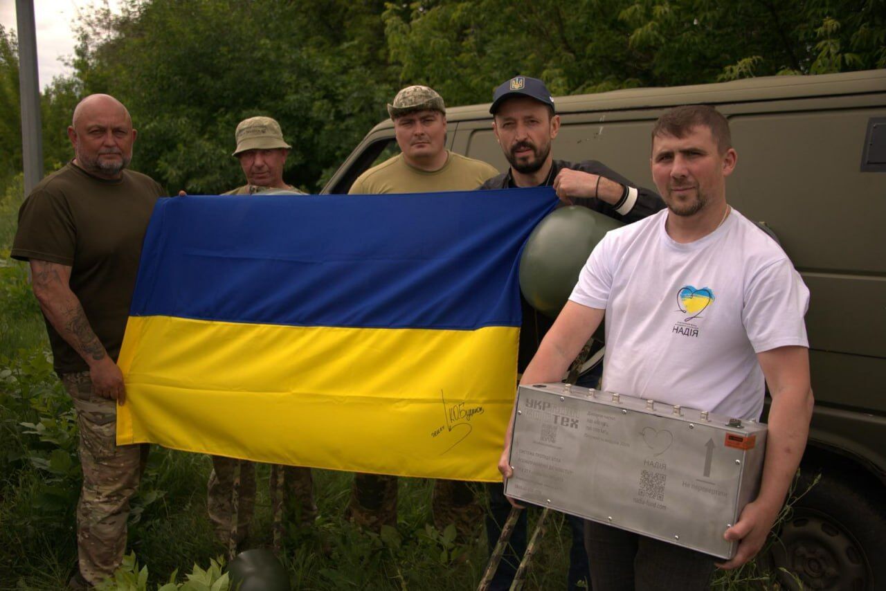 Фонд ''Надежда'' снова помог защитникам на передовой