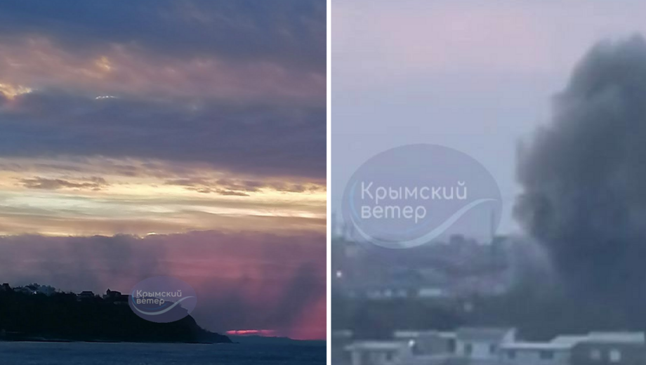 В Євпаторії та Севастополі пролунало кілька гучних вибухів: уражено військову частину