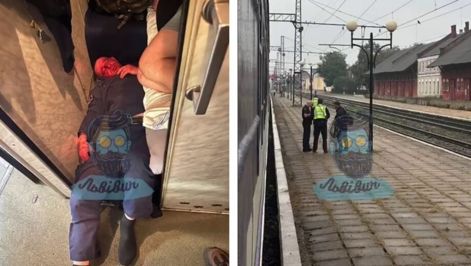Воєнізовані охоронці Укрзалізниці спровокували бійку у поїзді?