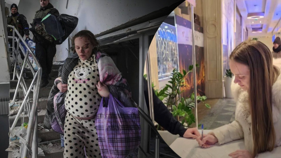 Скандально відома породілля, яку рятували у Маріуполі, планує балатуватись в російські структури