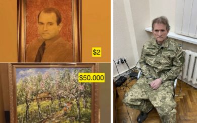 264 арестованных картин Медведчука готовятся к продаже, — АРМА