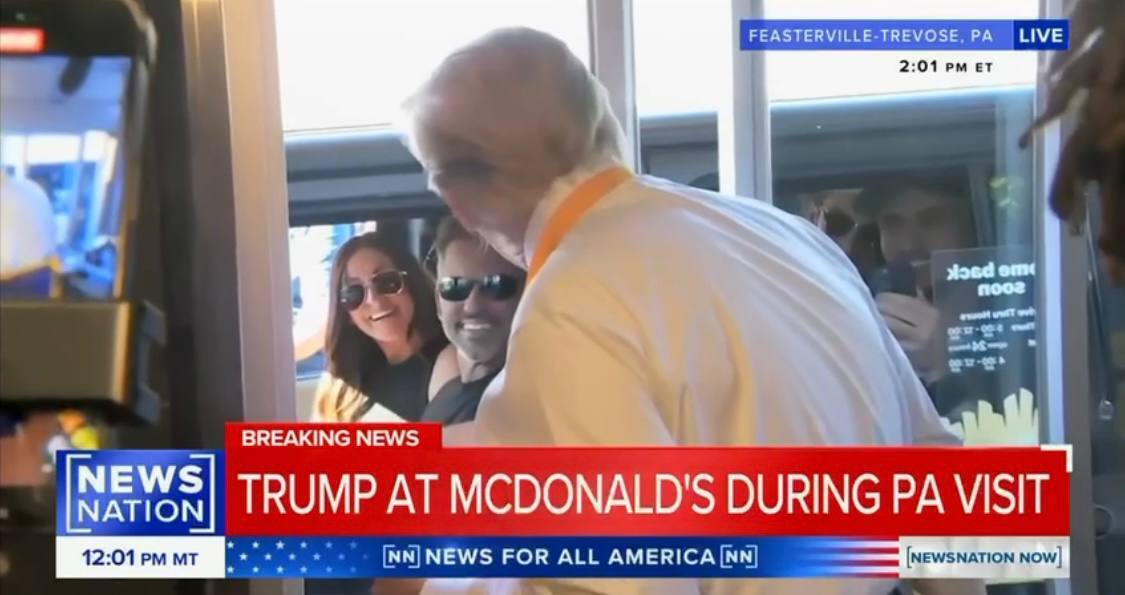 Трамп поиздевался с Харрис из-за работы в McDonald's