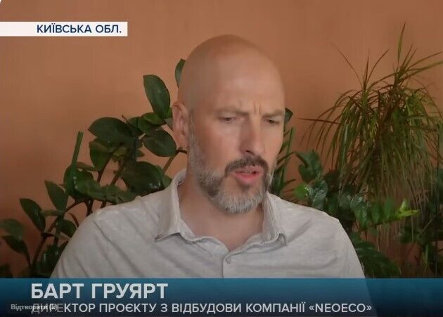 Директор проєкту з відбудови компанії NEO ECO Барт Груярт