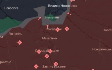 Deep State: росіяни захопили Макарівку, Сухі Яли та Зеленівку
