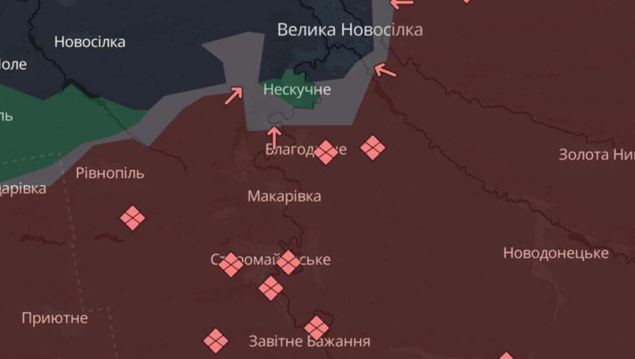 Deep State: россияне захватили Макаровку, Сухие Ялы и Зеленовку