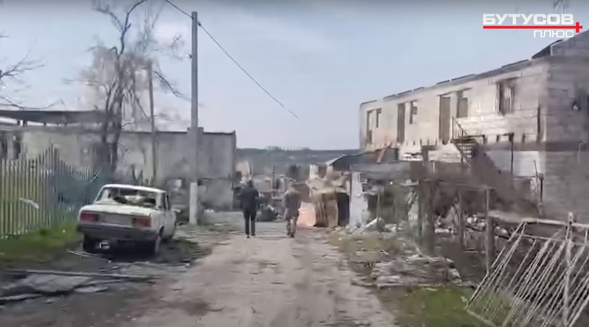 Бывшие позиции в Горенке