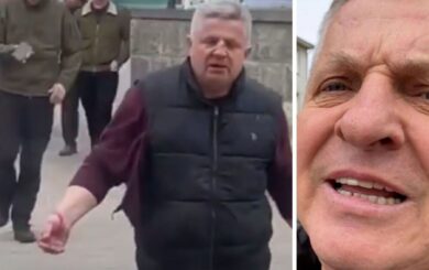 Подрядчик мэра Луцка Полищука совершил нападение на волонтера Сергея Тимчука (видео)